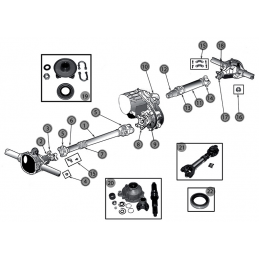 ALBERO TRASMISSIONE WRANGLER YJ